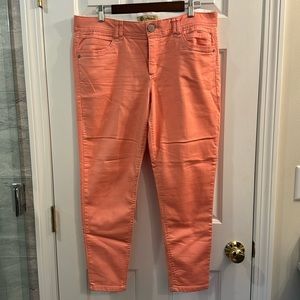 Peach Democracy Skinny pants